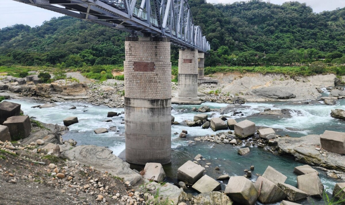 ▲大甲溪流域危險水域。(圖/記者顏淑娟翻攝)