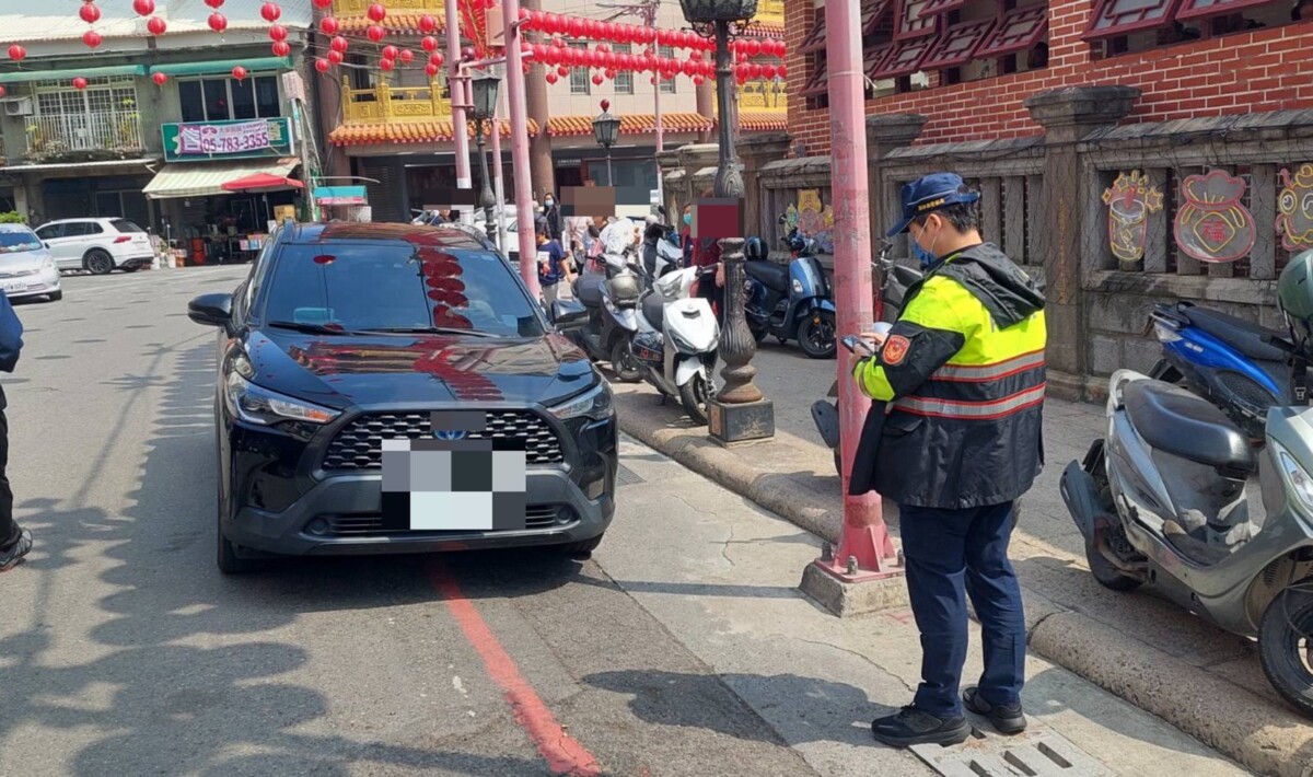 清明連假首日車潮湧現　北港警超前部署交通依舊順暢