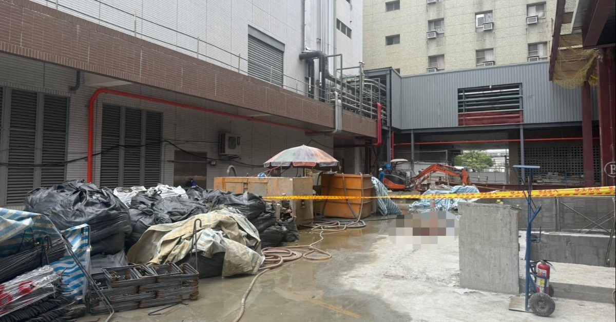 新莊工安悲劇　35歲工人5樓墜落工程不治身亡震驚社會
