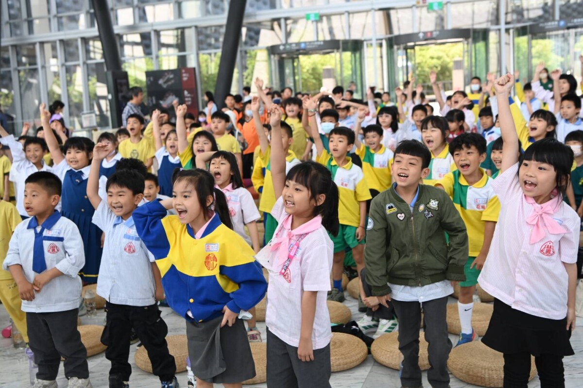 故宮南院在清明連假期間，推「故宮南院童樂會—TEAM KIDS」兒童節活動，只要與一名12歲以下兒童同行，全家人就能享有「免費參觀」的專屬禮遇。（圖/故宮提供）