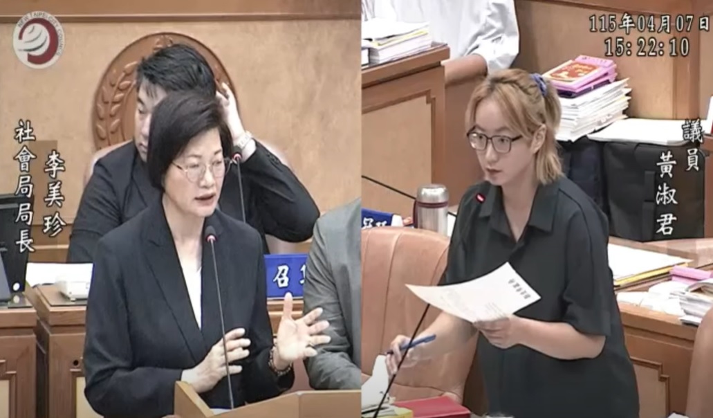 ▲民進黨籍新北市議員黃淑君昨（7）日在議會質詢中踢爆，語言治療師，涉嫌利用職務之便對多名患有語言障礙的孩童伸出魔爪。(記者陳雅琪翻攝)