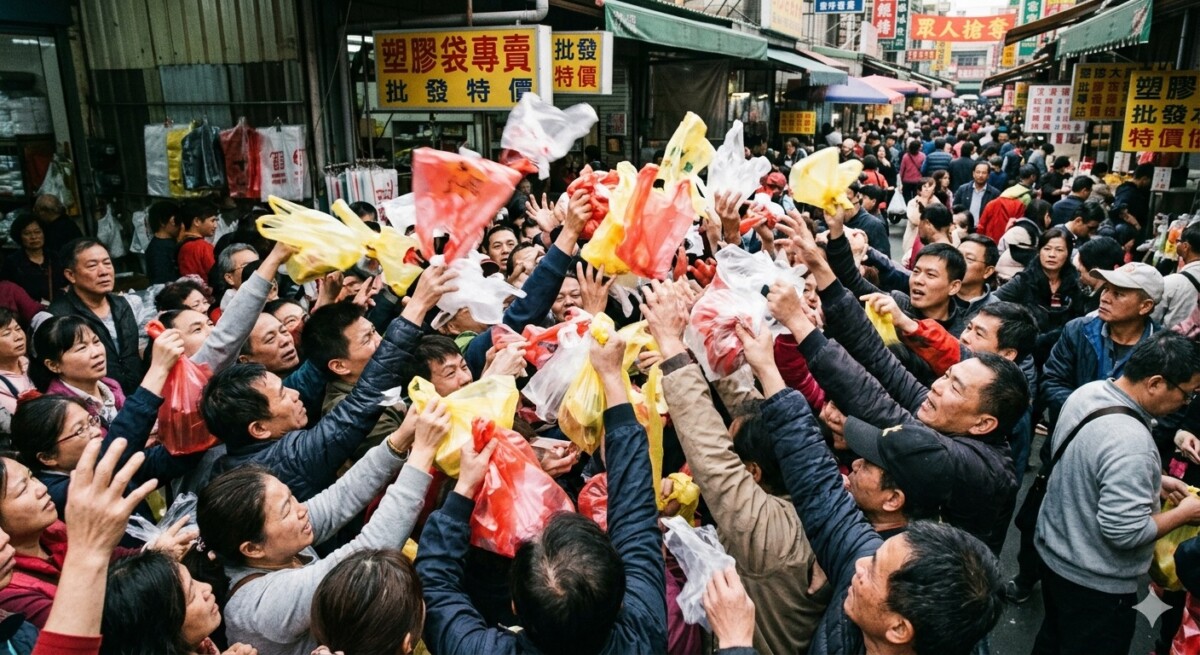 塑膠袋之亂延燒　中東戰情引恐慌搶購？北市澄清垃圾袋不缺貨也不漲價