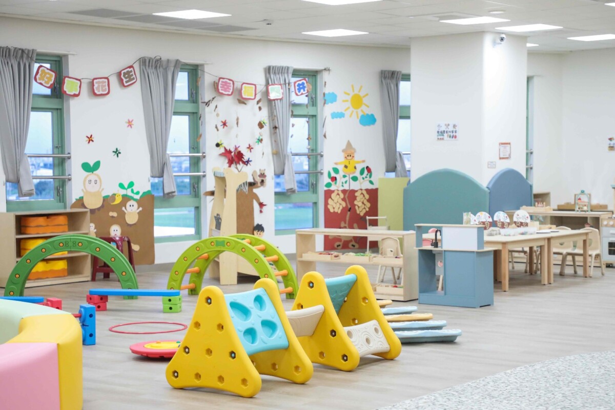 ▲龍井親子館今(27)日開幕。(圖/記者顏淑娟翻攝)