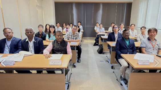 ▲圖1：印度NIOT研究員於臺了解臺灣海洋觀測技術現況。（記者 李堂安 翻攝）