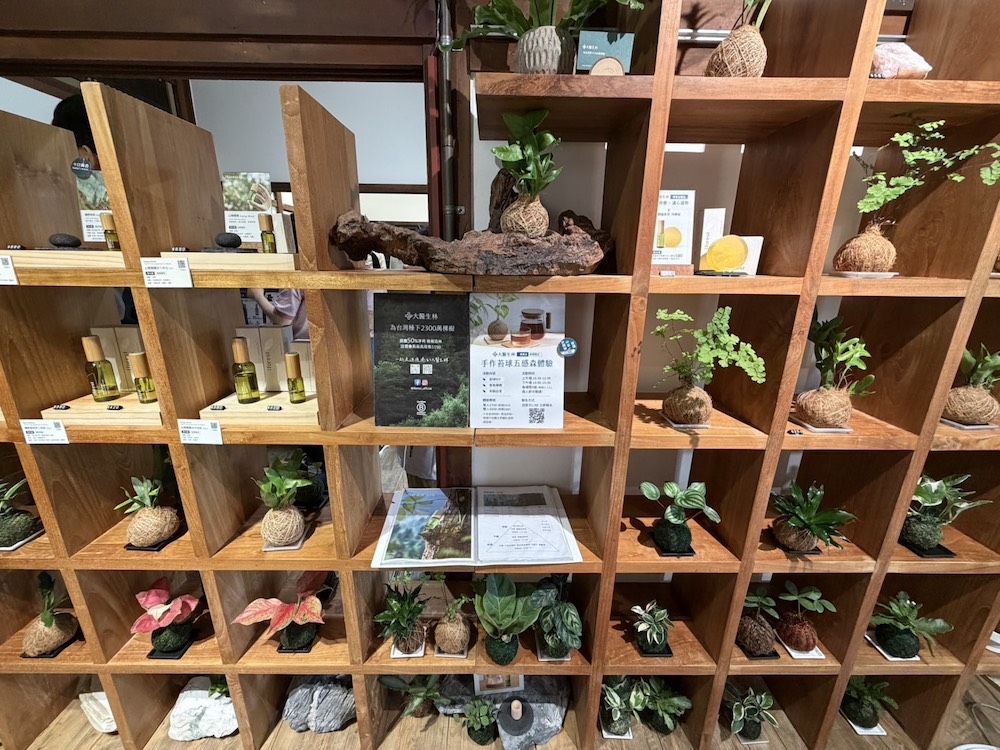 林業保育署嘉義分署與大醫生技公司具體展現林業循環利用與綠色經濟發展創新成果。（圖/記者黃采琳攝）