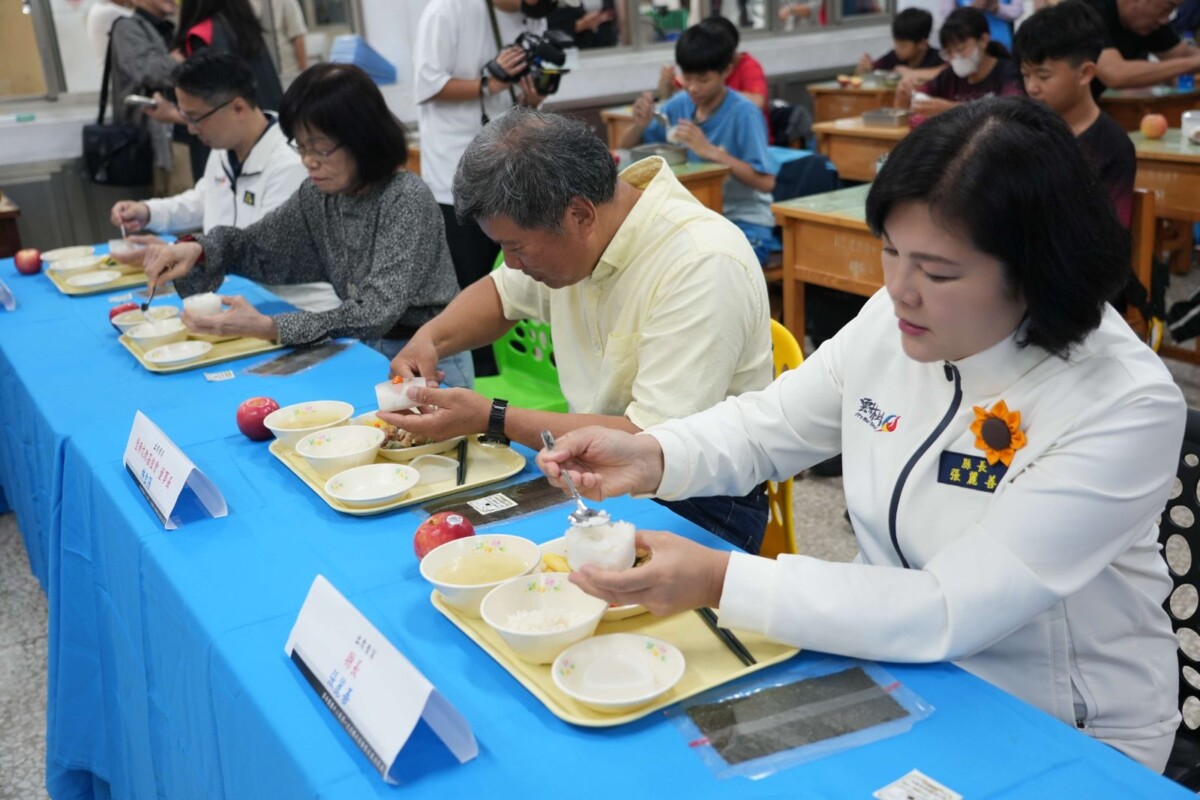 營養午餐升級　雲林176校全面導入每週有機米