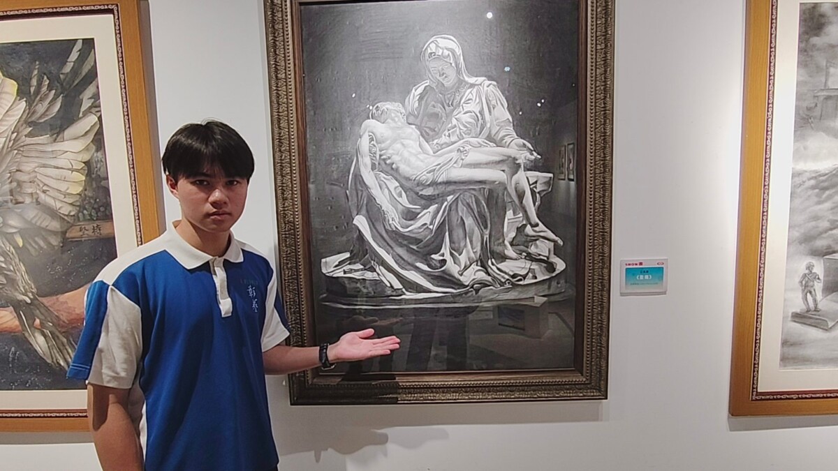 復古昭和風來了！彰化藝高美術班展出90件作品