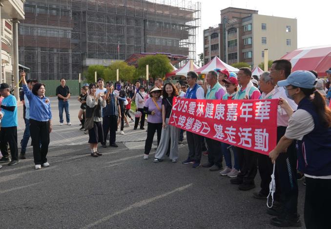 雲林健康嘉年華雙場開跑　張麗善推日走7000步拚健康城市