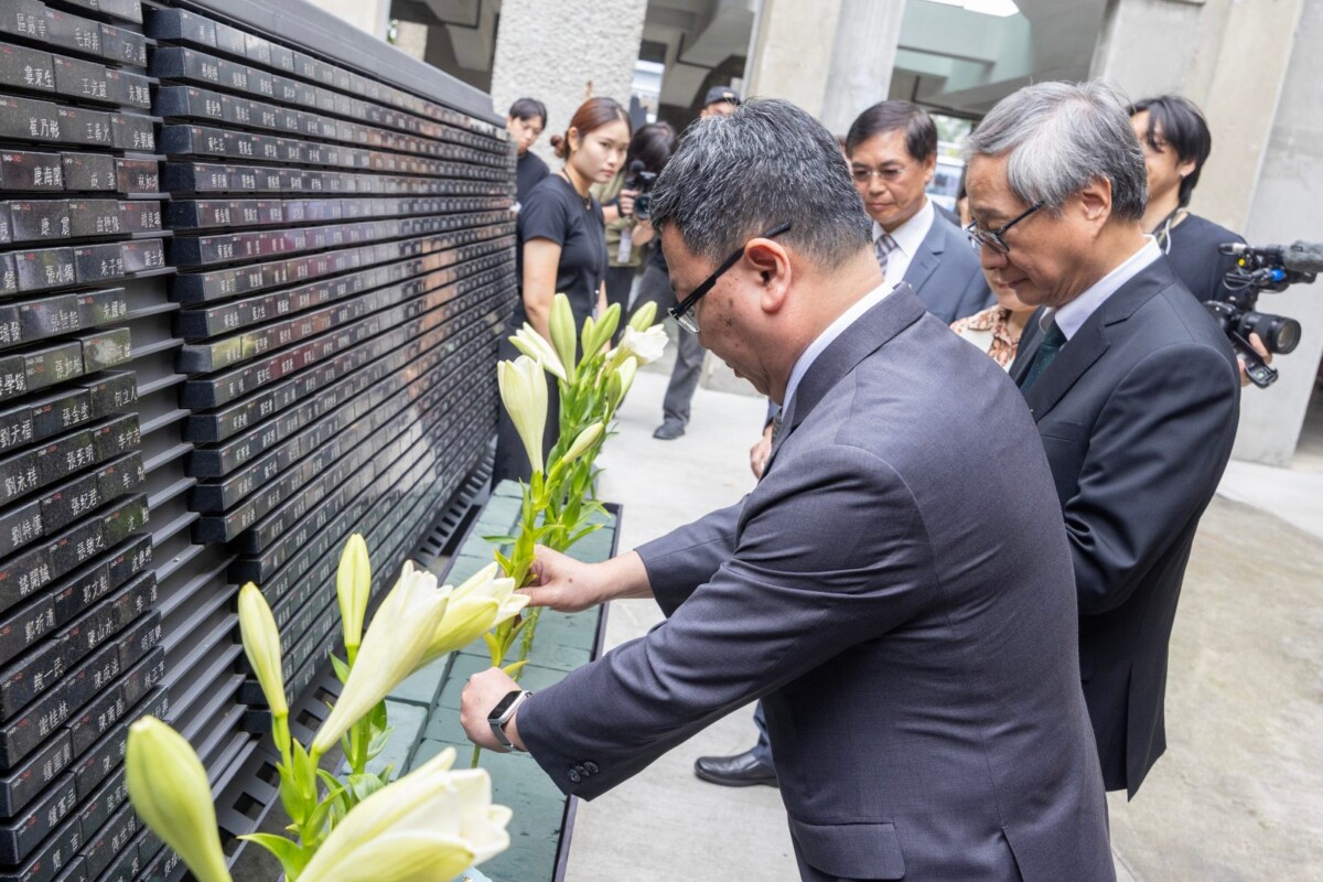 從戒嚴到民主抗爭　519白色恐怖記憶日喚醒歷史記憶