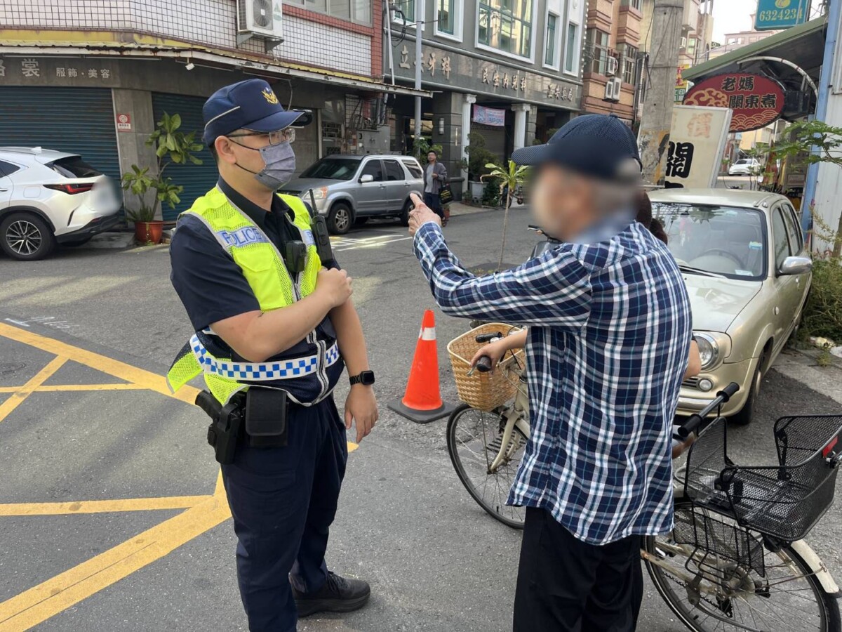 85歲翁外出連摔兩次險釀意外　虎尾警即刻救援護送平安返家