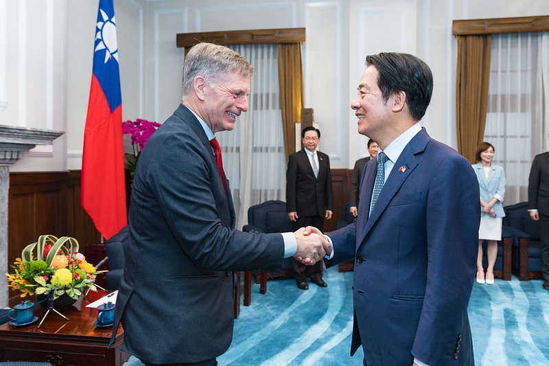 賴清德接見美懷俄明州長　聚焦能源科技打造民主供應鏈