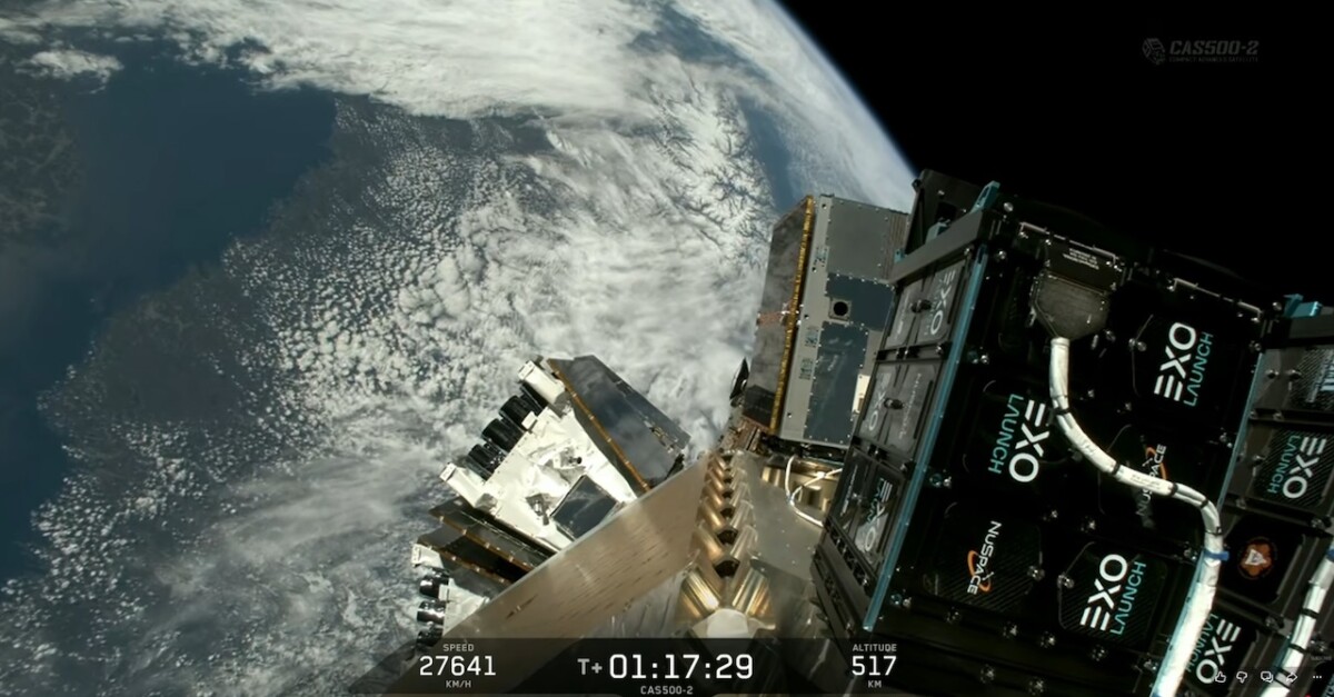 成大夏漢民太空中心團隊「立方衛星」順利升空
