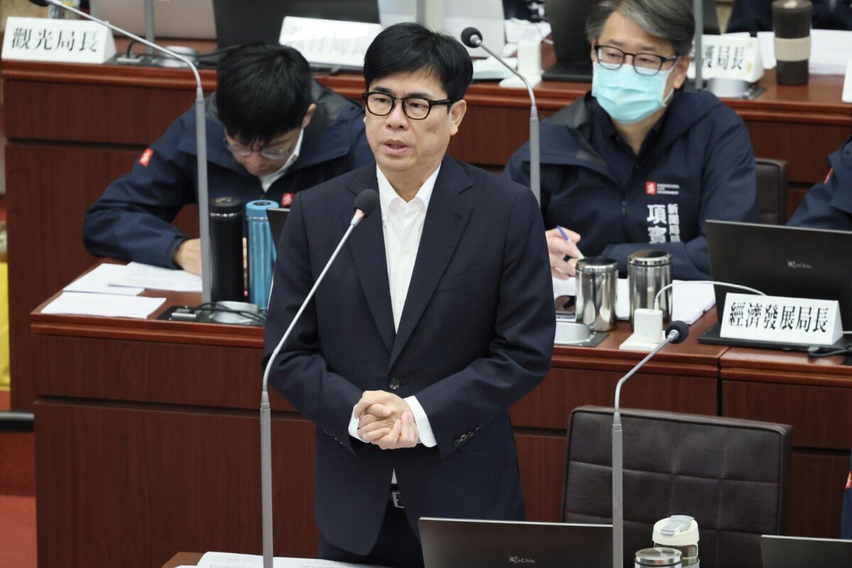 陳其邁憂國防預算遭刪　直言恐重創高雄產業轉型