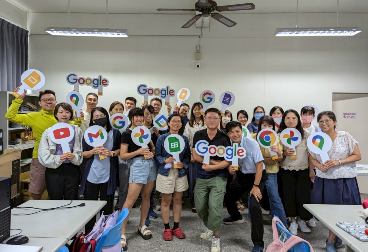 ▲翁子國小GRS教師培訓。(圖/記者顏淑娟翻攝)