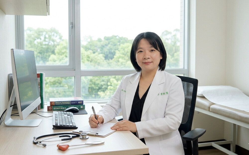 嘉義基督教醫院婦產部葉敏儒醫師強調「及早發現、及早治療」是關鍵。（圖/嘉基提供）
