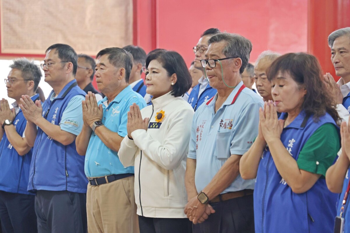 雲林萬人孝親洗腳周末登場　張麗善赴六房媽紅壇祈福