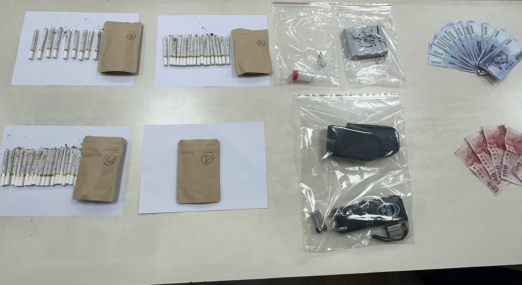 桃園男毒駕花蓮遭逮　車藏5000支彩虹菸聲押獲准