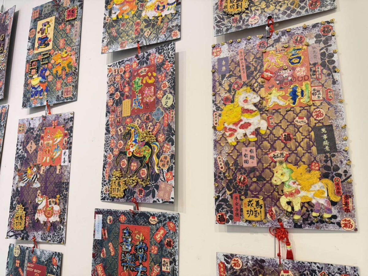 北港文化中心童趣爆棚　兩校聯展展現驚人藝術創作能量