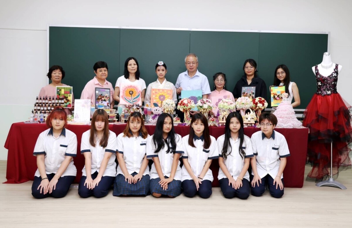 新光高中美容科學習成果展   展現專業創意與技藝