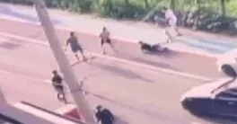 高雄仁武街頭爆砍人案！男子遭圍毆中刀　3車逃逸警方追緝中