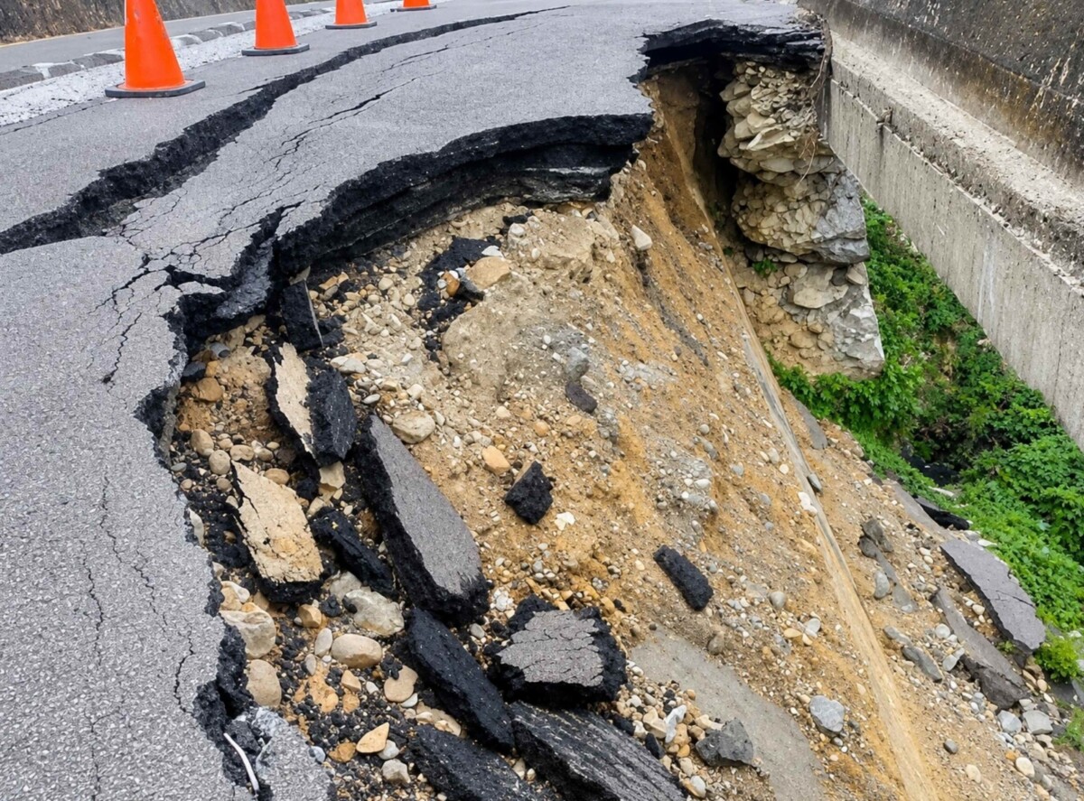 石岡頭坪巷災後復建動工   斥資近3千萬打造安全回家路