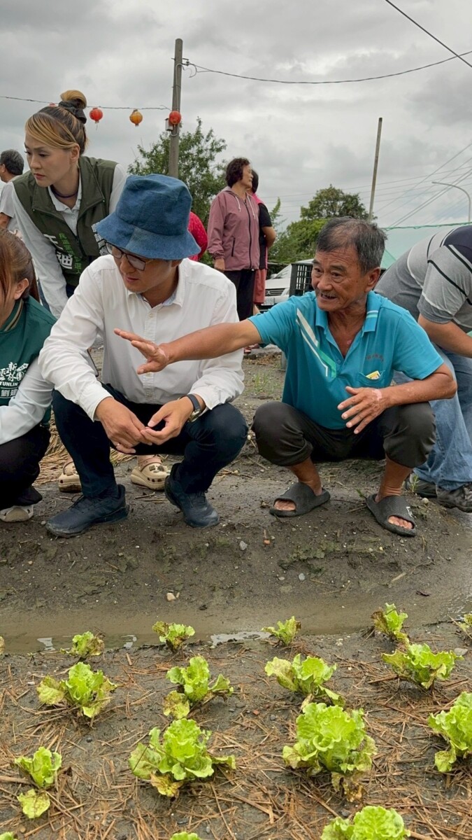 米克拉豪雨重創雲林農業！劉建國急會勘　爭取蔬菜全品項災損救助
