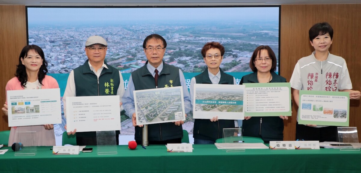 打造智慧機器人前哨站　 黃偉哲擘劃新營糖廠轉型文化科技場域