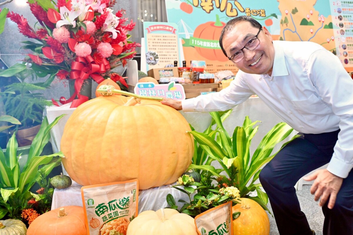 全國最重南瓜將現身淡水　新北推南瓜季結合市集DIY掀觀光潮