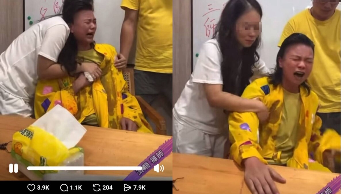 直播中拍桌怒吼，甚至觸發平台自動降噪，但愛心數仍破萬，顯見觀眾耳朵有被保護好。（圖 / 尬電禪師直播）