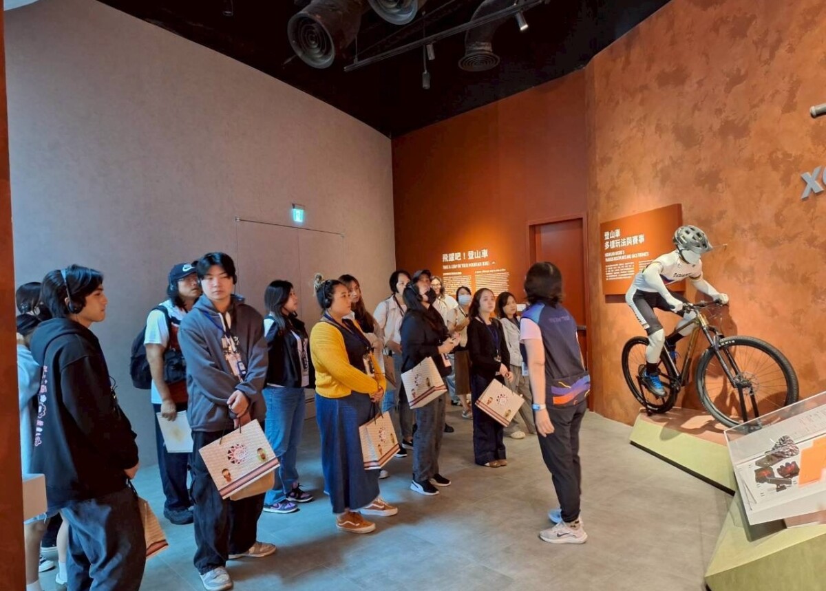▲參訪全球知名自行車品牌企業—巨大集團。(圖/記者顏淑娟翻攝)