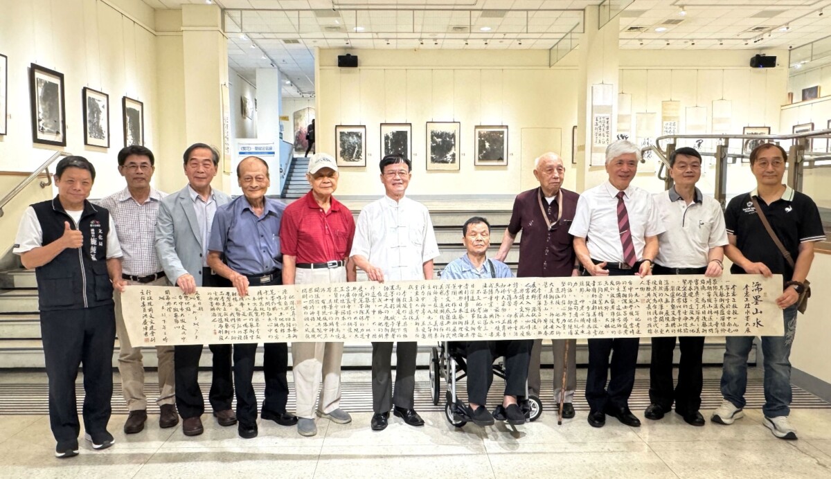 重墨寫人生   李惠正八五水墨回顧展台中登場