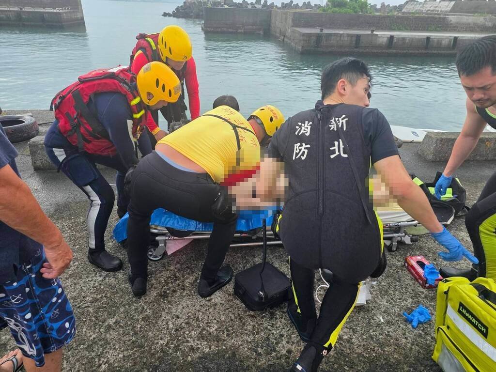 福隆海水浴場驚傳溺水意外　24歲俄羅斯籍男子遭浪捲走不治
