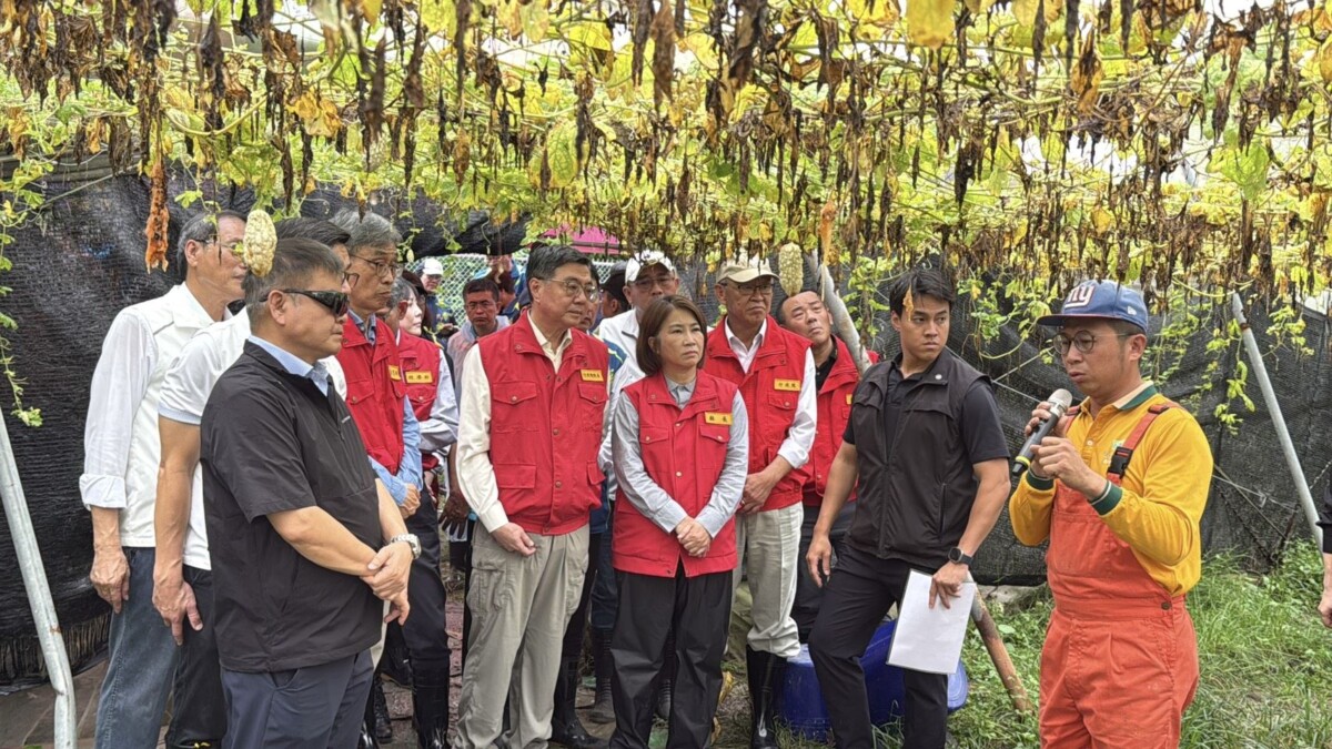 卓榮泰屏東勘災拍板補助　淹水戶最高領3萬元助重建