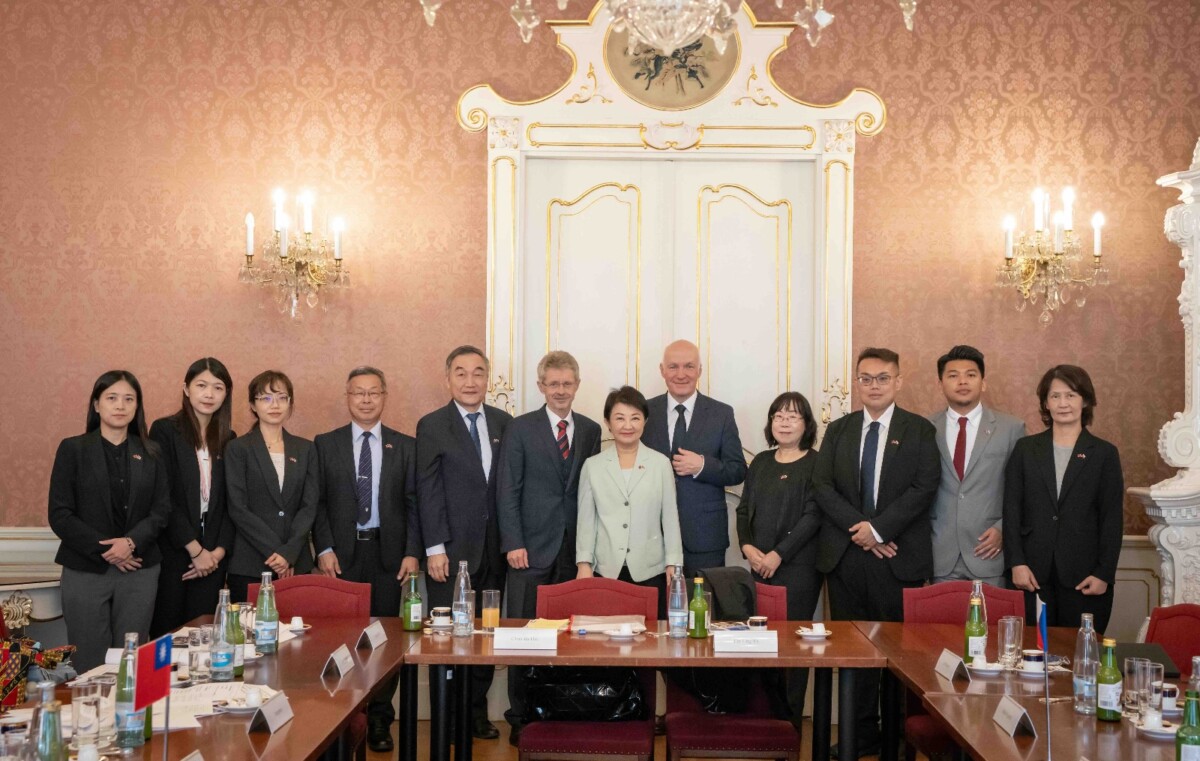 捷克國會雙龍頭力挺台灣   盧秀燕訪布拉格深化民主夥伴關係
