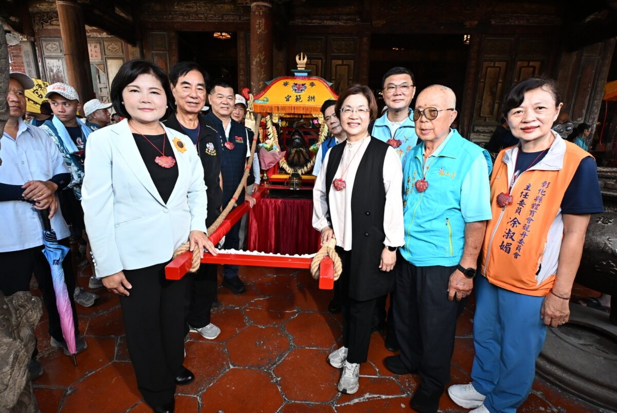 拱範宮龍王首度出巡　龍王祭迎歷史性「雙龍會」