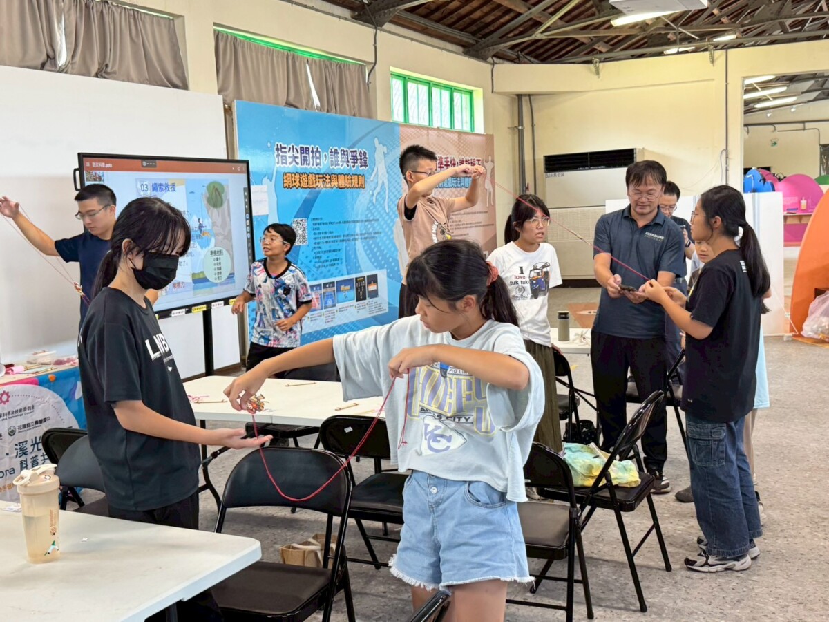 科普教育向下扎根　大葉科學營點燃花蓮學子科學夢