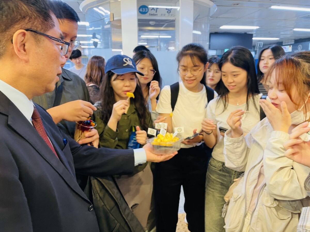 台南農特產品拓展國際市場     黃偉哲率團快閃首爾