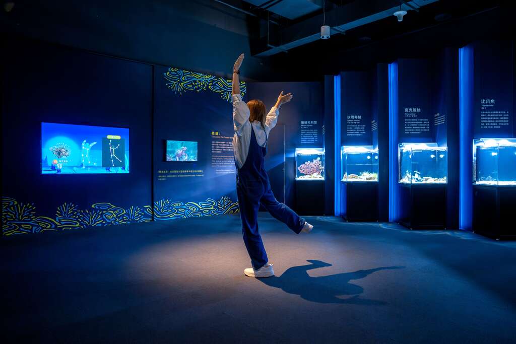 ▲海線新景點台中海洋館特展。(圖/記者顏淑娟翻攝)