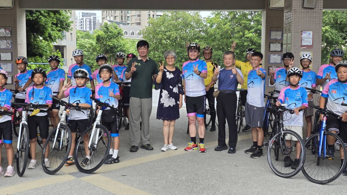 單車環島8天騎行650公里　偏鄉學子用汗水圓夢