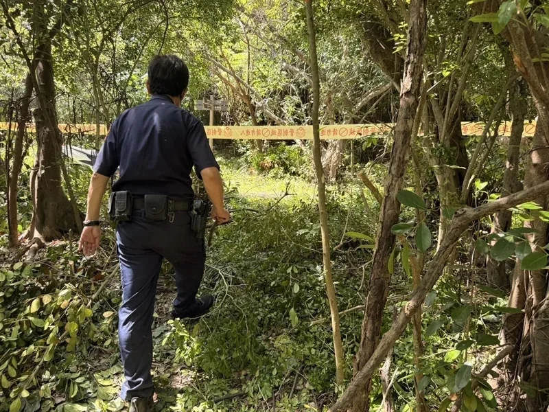 嚇壞！高雄都會公園驚現白骨！人體高度腐化只剩頭骨