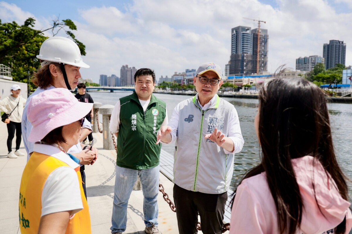 防汛整備不停歇　賴瑞隆連續視察抽水站籲提升高雄防洪韌性