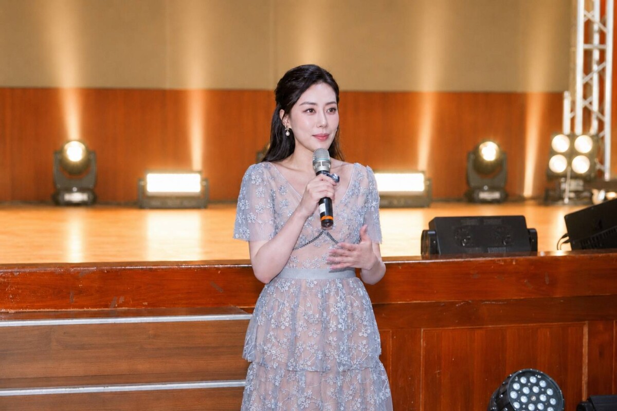 臺灣賽區大會會長李雅楹鼓勵參賽者勇敢做自己。(圖 / 中華全球城市選拔協會 提供)