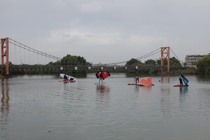 台南葫蘆埤親水派對開跑　SUP、香蕉船登場還有iPad大獎等你抽