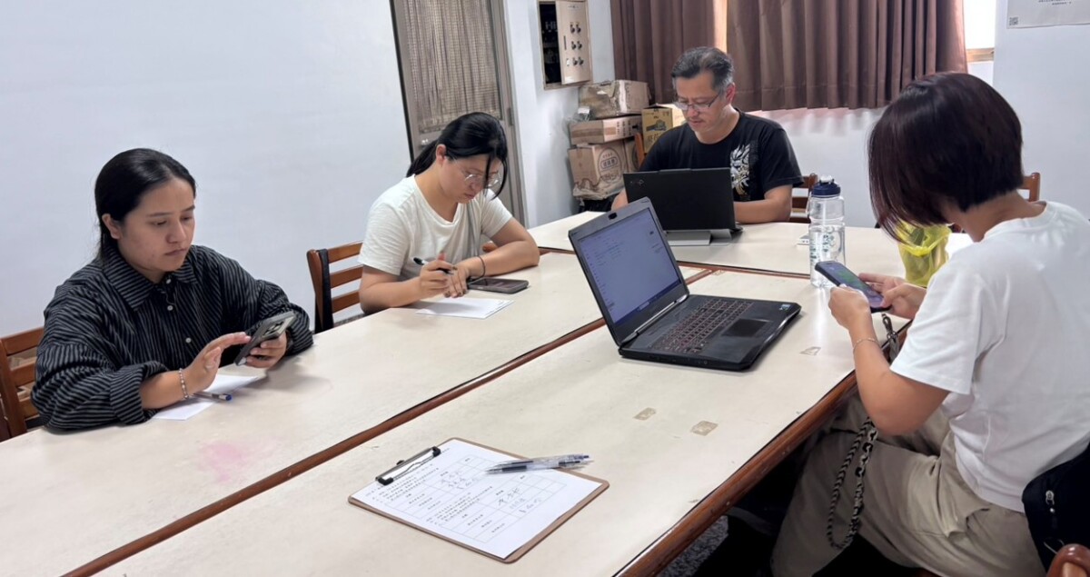 葉晉嘉教授協助輔導南州鄉團隊撰寫計畫(圖/葉晉嘉提供)