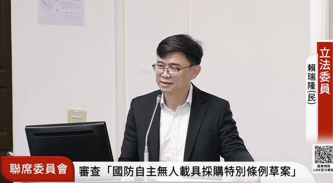 從研發到採購全面升級　賴瑞隆提兩大策略挺無人載具產業