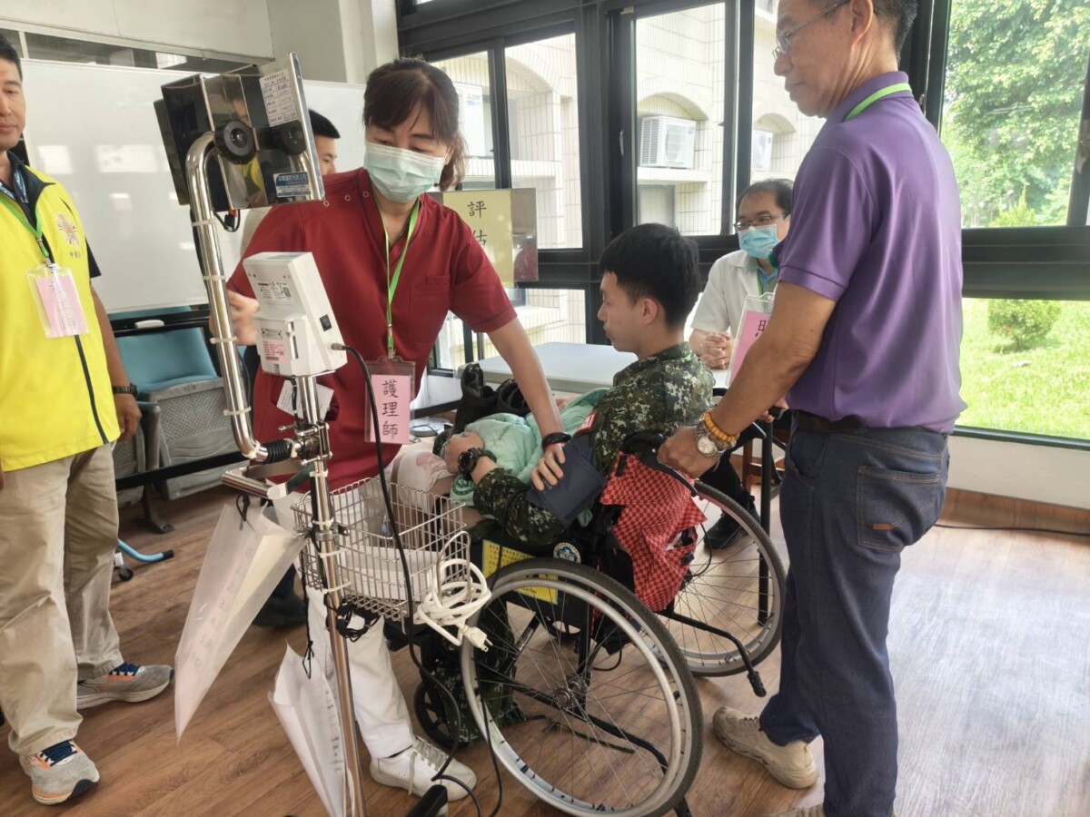 SQ07225 4中彰榮家實兵演練強化傷兵後送能量