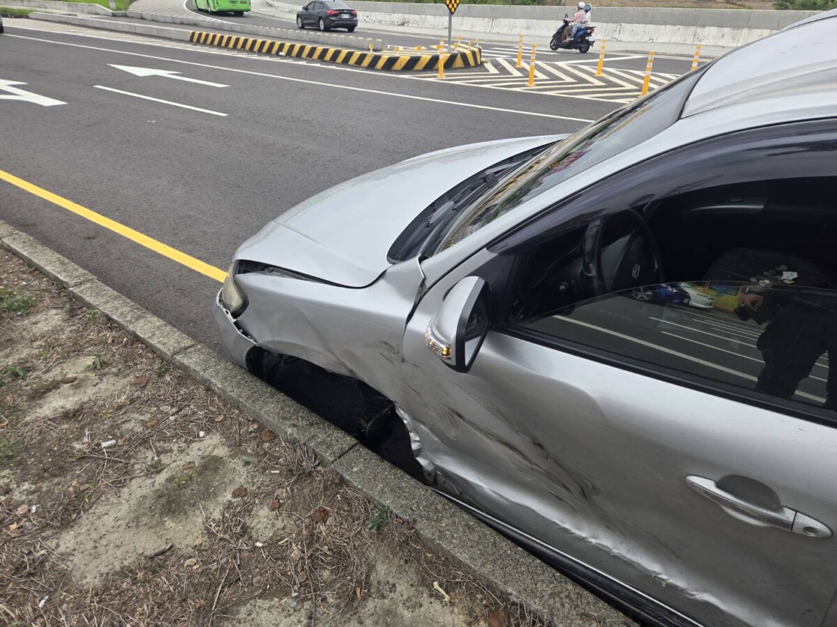 SQ07258 2移工毒駕撞爛車輛遭送辦