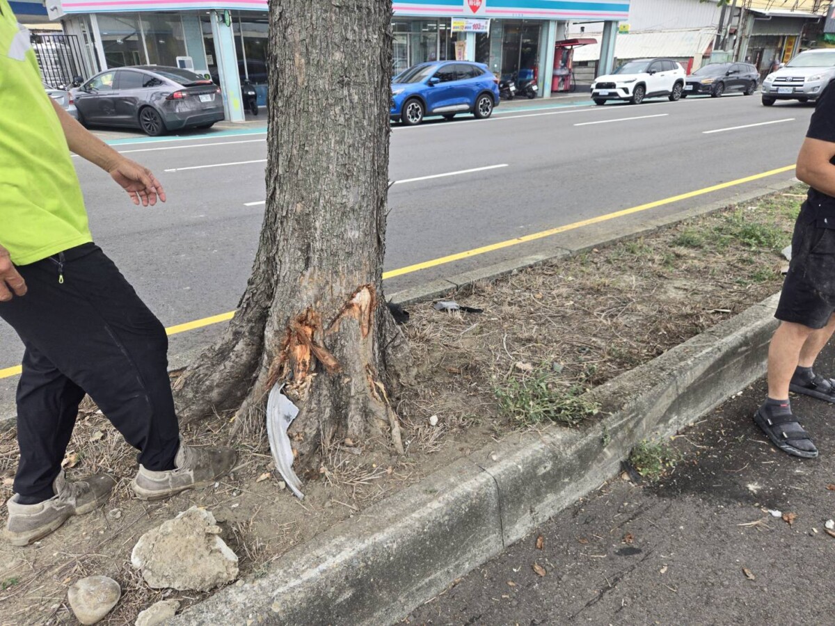 SQ07258 3移工毒駕撞爛車輛遭送辦