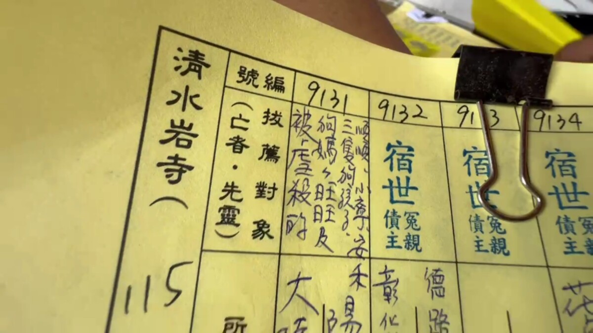SQ07297 4清水岩寺中元法會爆紅