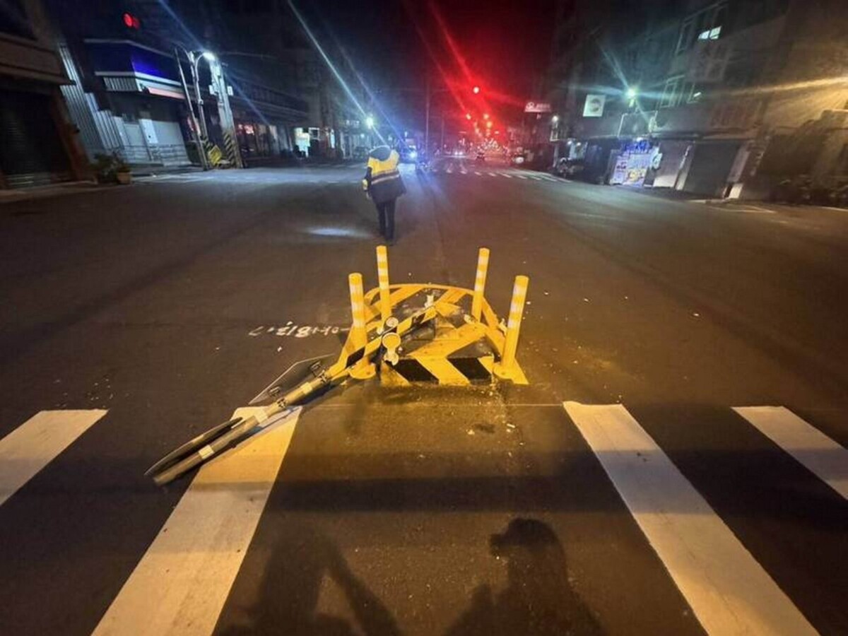 SQ07314 1全台最衰彰化市彰南路庇護島遭撞17次
